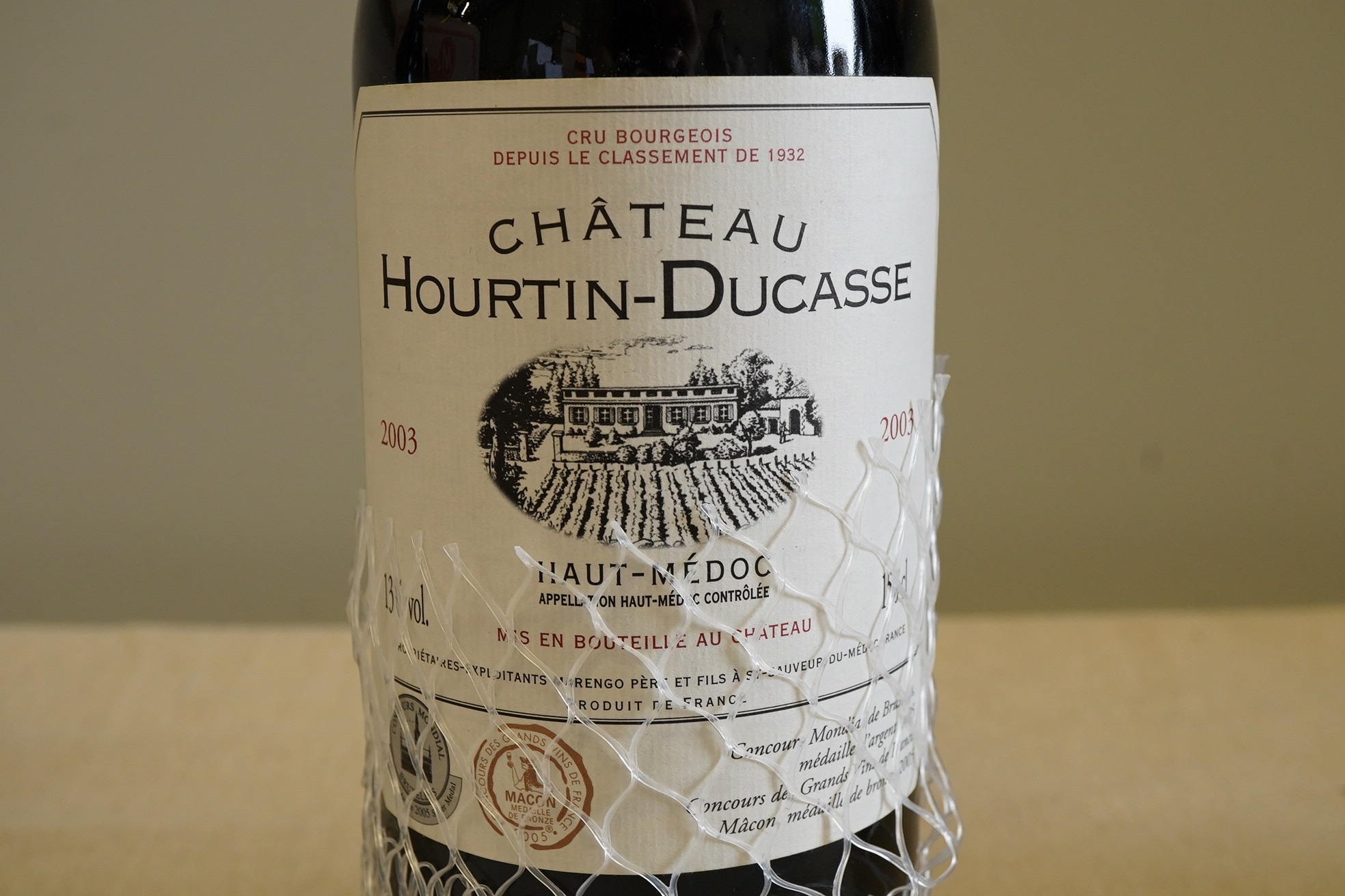 Château Hourtin-Ducasse, 2003
